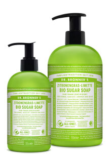 Flüssigseife Bio Sugar Soap Zitronengras-Limette 355 ml