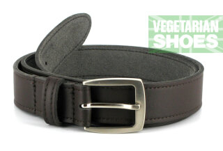 Veganer Gürtel Town Belt dunkelbraun