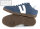 Veganer Sneaker Cheatah blau 38