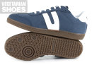 Veganer Sneaker Cheatah blau 44