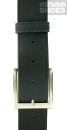 Veganer Gürtel Snapper Belt (Black) 42 inch (107 cm)