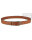 Veganer Gürtel New City belt hellbraun 46 inch/117 cm