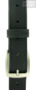 Veganer Gürtel Town Belt schwarz 30 inch/76 cm