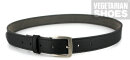 Veganer Gürtel Town Belt schwarz 46 inch/117 cm