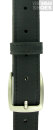 Veganer Gürtel Town Belt schwarz 46 inch/117 cm
