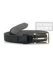 Veganer Gürtel Skinny Belt schwarz 38 inch/96,50 cm