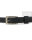 Veganer Gürtel Skinny Belt schwarz 38 inch/96,50 cm