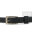 Veganer Gürtel Skinny Belt schwarz 42 inch/107 cm
