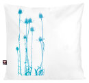 Bio-Kissenbezug Distel weiß 40*40