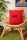 Bio-Kissenbezug Frischlinge rot 40x40 cm