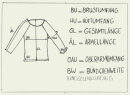 Frauen Longsleeve Pusteblume petrol