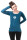 Frauen Longsleeve Pusteblume petrol