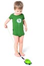 Babybody Pusteblume grün M (3-6 Monate)