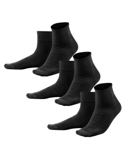 3-er-Pack Socken schwarz 41/42