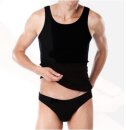 Unterhemd Joseph (Hemd ohne Arm), schwarz 7/XL