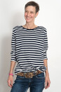 Gestreiftes Basic-Longsleeve aus Fair-Trade-Bio-Baumwolle M