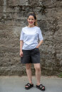 Frauen T-Shirt halblange Ärmel weiß