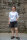 Frauen T-Shirt halblange Ärmel weiß