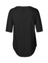 Schwarzes Half-Sleeve-Shirt
