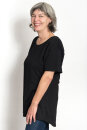 Frauen T-Shirt Half Sleeve Black L