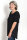 Frauen T-Shirt Half Sleeve Black L