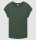EP Women Rolled Up Sleeve stone washed green