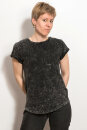 EP Women Rolled Up Sleeve acid black