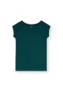 Frauenshirt Raglan Cap Sleeve deep teal S
