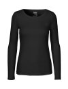 Basic-Longsleeve aus Fairtrade-Bio-Baumwolle schwarz