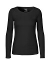 Basic-Longsleeve aus Fairtrade-Bio-Baumwolle schwarz M