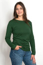 Basic-Longsleeve aus Fairtrade-Bio-Baumwolle dunkelgrün L