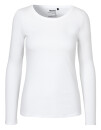 Basic-Longsleeve aus Fairtrade-Bio-Baumwolle weiß M