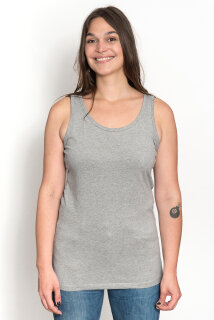 Frauen Tank Top sports grey L