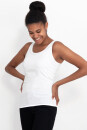 Frauen Tank Top white M