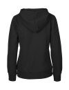 Frauen-Zip-Hoody aus fair gehandelter Biobaumwolle schwarz