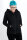 Frauen-Zip-Hoody aus fair gehandelter Biobaumwolle schwarz