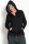 Frauen-Zip-Hoody aus fair Fairtrade- und GOTS-zertifizierte Baumwolle schwarz L