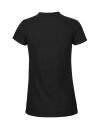 Klassisches Fairtrade-Bio-Frauenshirt schwarz XS