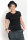 Klassisches Fairtrade-Bio-Frauenshirt schwarz XS