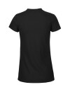Klassisches Fairtrade-Bio-Frauenshirt schwarz L