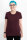 Klassisches Fairtrade-Bio-Frauenshirt in bordeaux