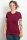 Klassisches Fairtrade-Bio-Frauenshirt in bordeaux XL