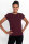 Klassisches Fairtrade-Bio-Frauenshirt in bordeaux XL