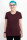 Klassisches Frauenshirt in bordeaux XL