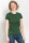 Klassisches Fairtrade-Bio-Frauenshirt in Dunkelgrün M