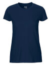 Klassisches Fairtrade-Bio-Frauenshirt in navy XXL