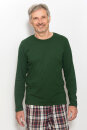 Männer Longsleeve bottle green L