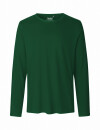 Männer Longsleeve bottle green XL