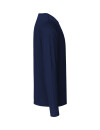 Männer Basic-Longsleeve navy M