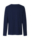 Männer Basic-Longsleeve navy XL
